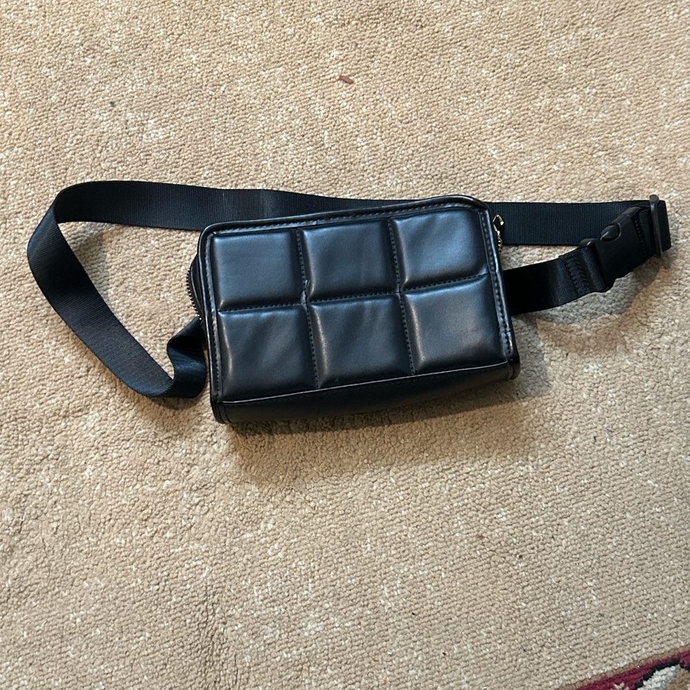 Amanda Uprichard Black Leather Bag